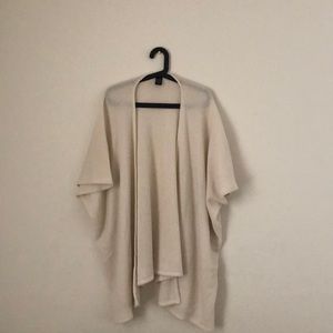 Beige, Open cardigan